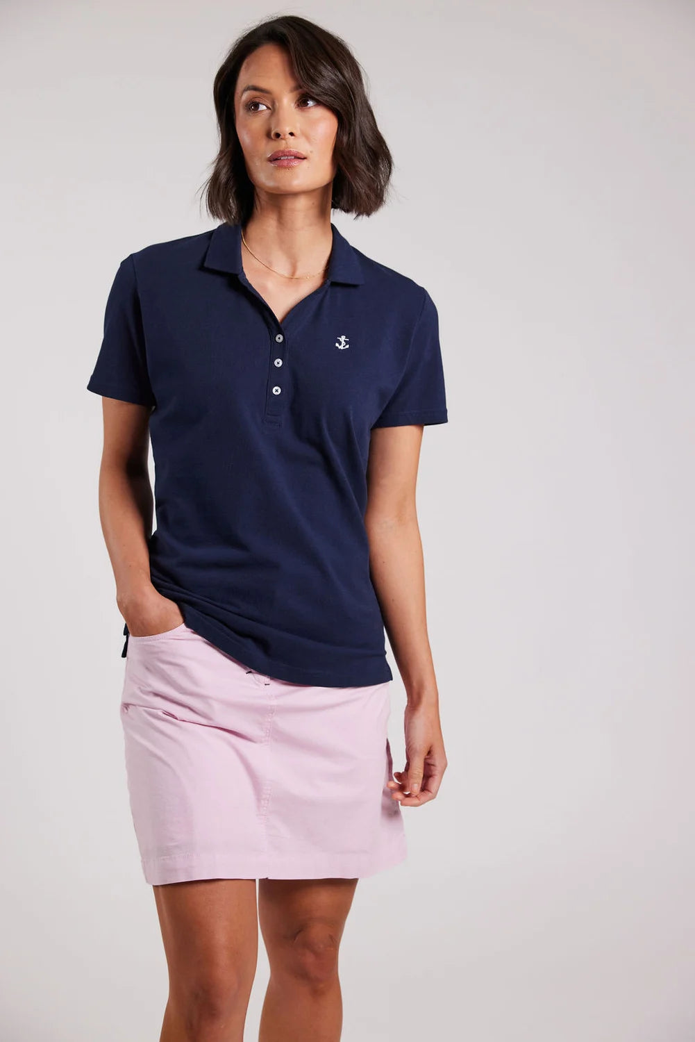 Sebago Classic Skort Light Dame - Pink -