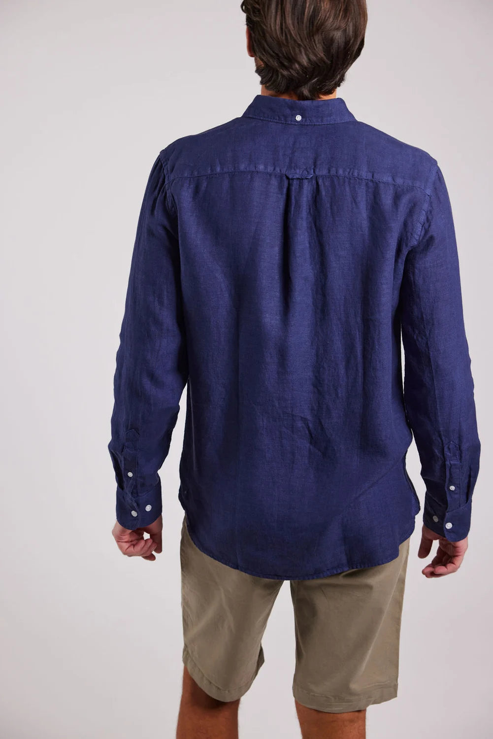 Sebago Linen Shirt Skjorte Herre -