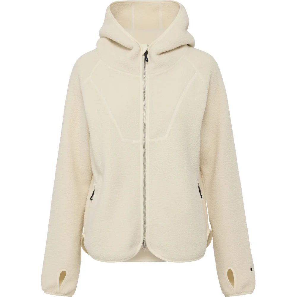 Redgreen Women Sisse Pile Fleece Fleecejakke Dame - Off White -