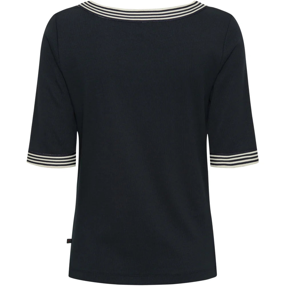 Redgreen Women Snee T-shirt Dame - Black -