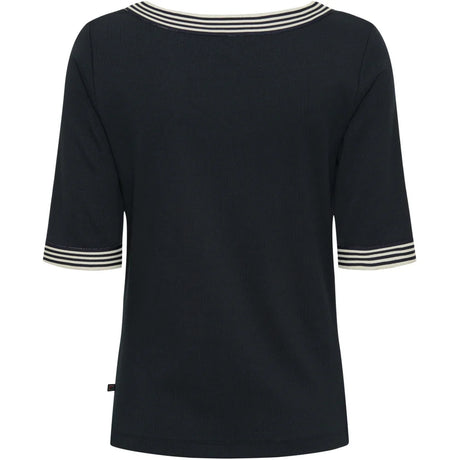 Redgreen Women Snee T-shirt Dame - Black -