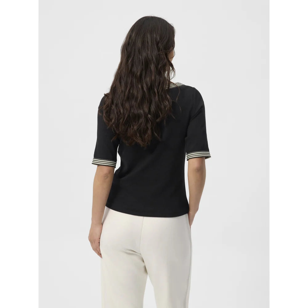 Redgreen Women Snee T-shirt Dame - Black -