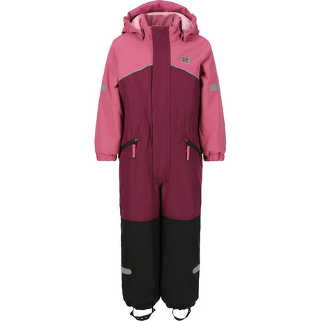 ZigZag Stonehill Coverall W-PRO 10000 Flyverdragt Børn - Dark Purple - Dark Purple