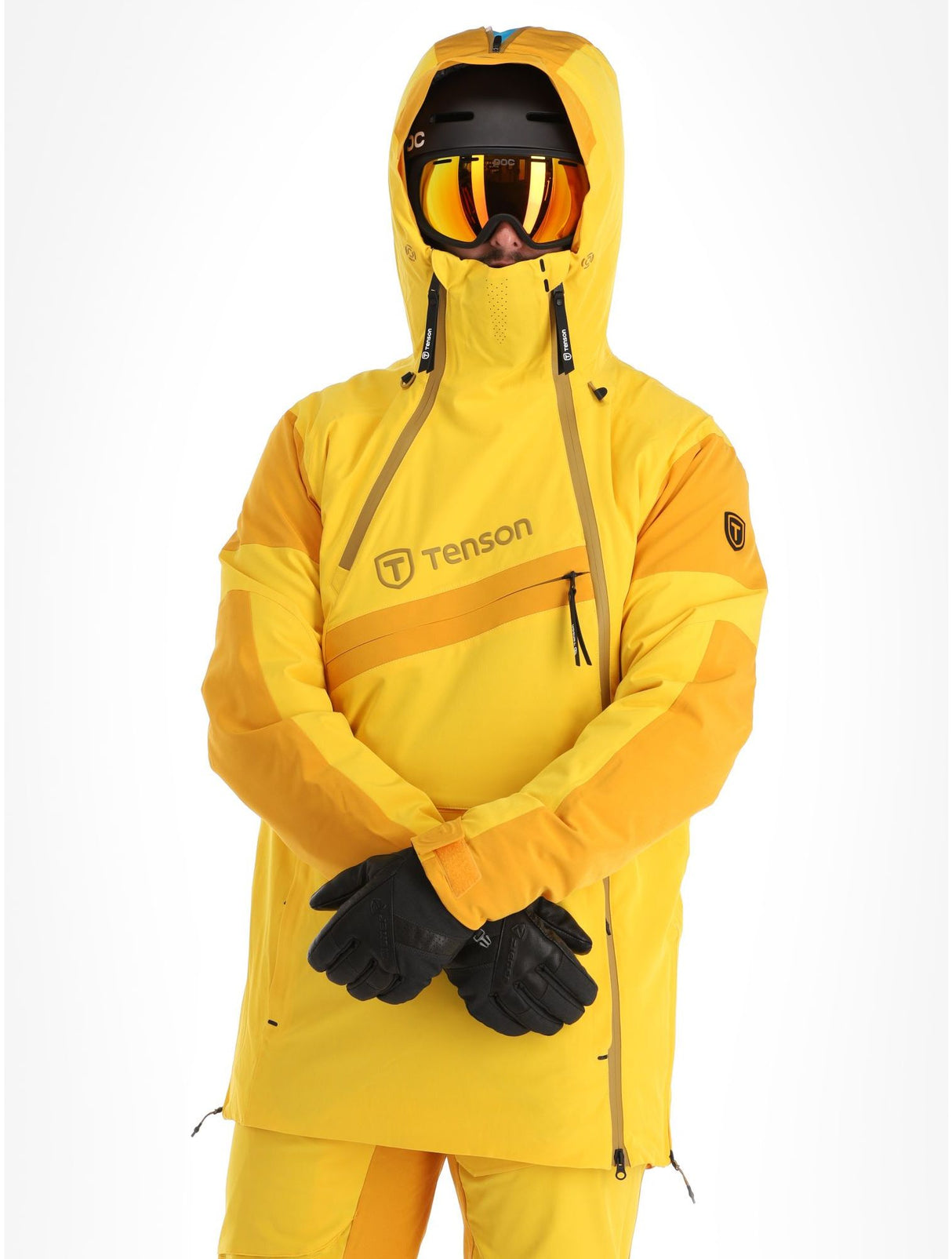 Tenson Aerismo JackoRak Men Anorak Skijakke Herre - Yellow -