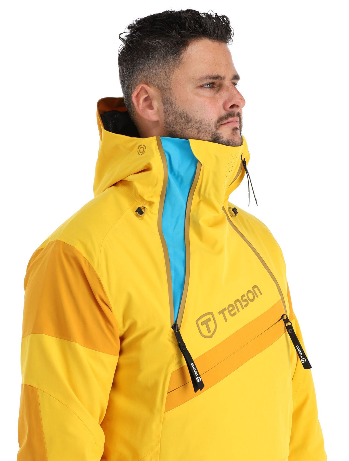Tenson Aerismo JackoRak Men Anorak Skijakke Herre - Yellow -