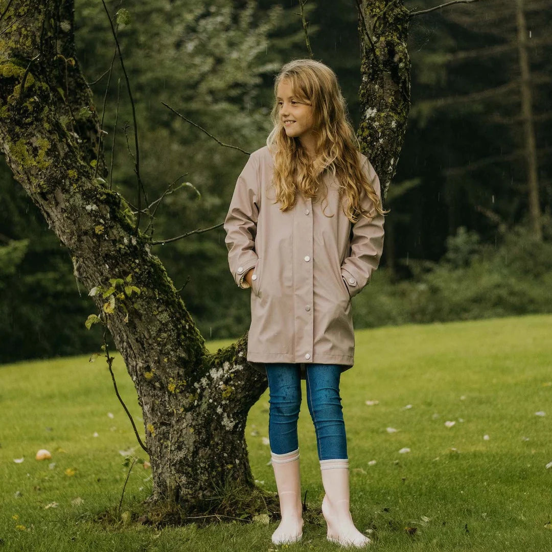 Ticket To Heaven Zille Regnjakke Børn - Dusty Rose - Dusty Rose