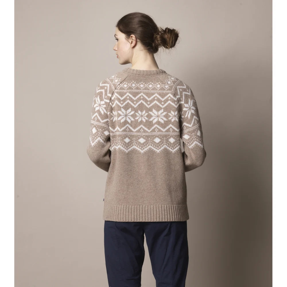 Sea Ranch Tonja Knit Striktrøje Dame - Light Camel -
