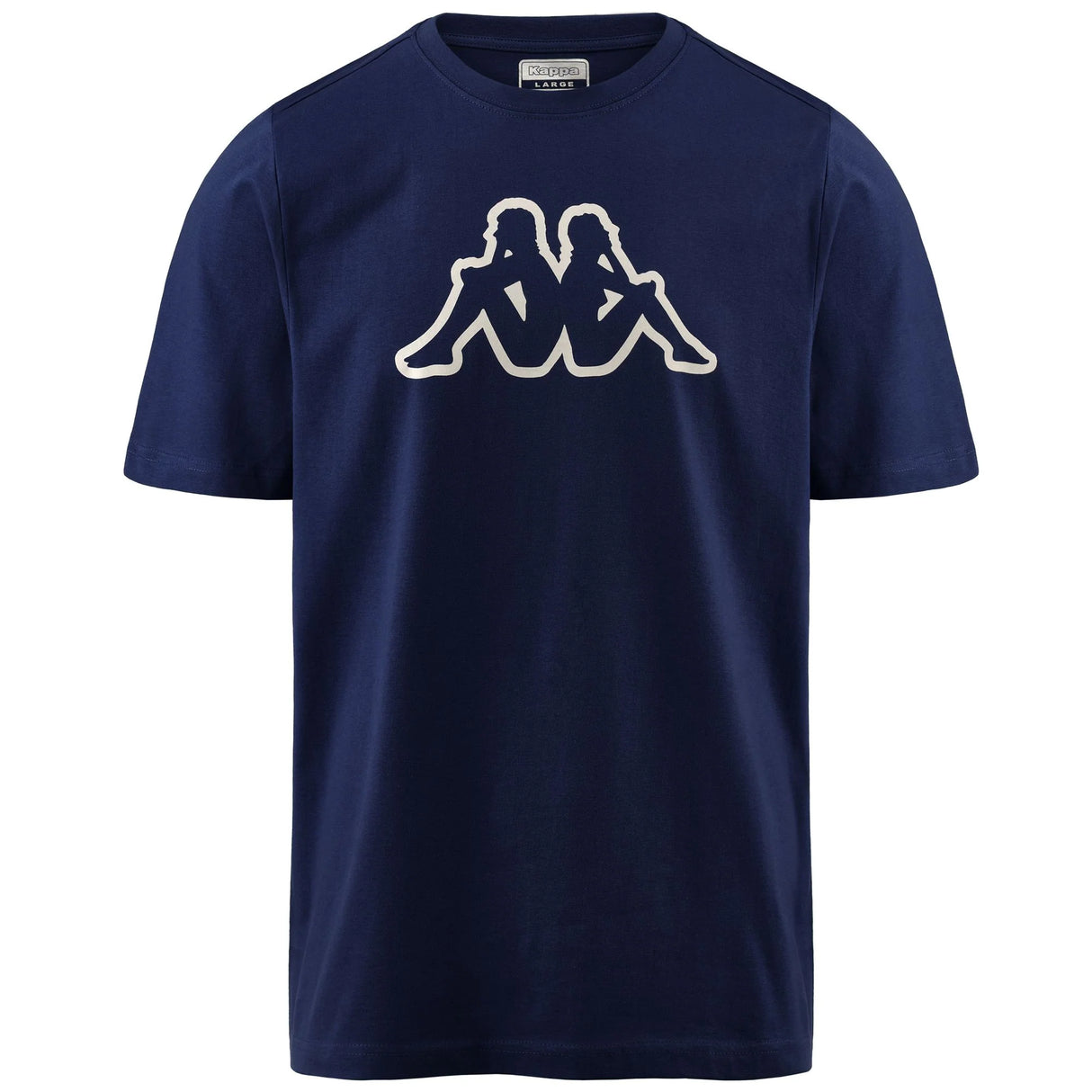 Kappa Logo Korpo Cromen Herre T-shirt - Blue Marine - Blue Marine