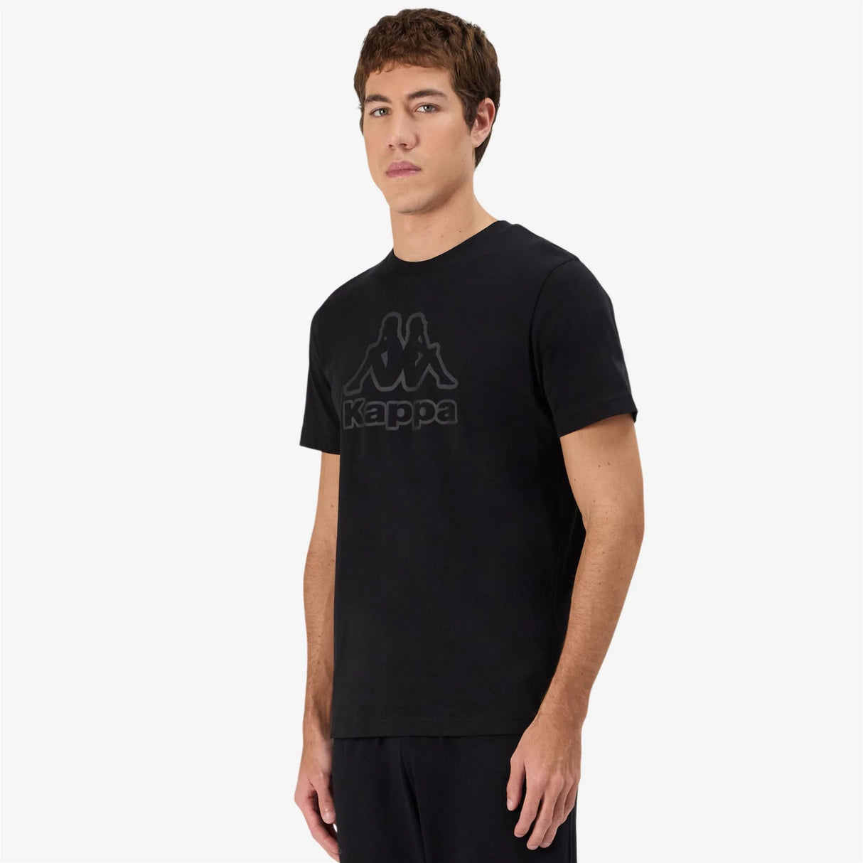 Kappa Logo Korpo Cremy T-shirt Herre - Black -