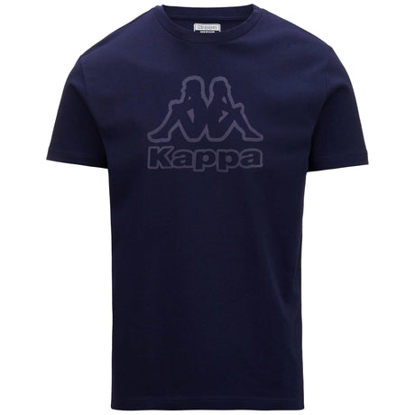 Kappa Logo Korpo Cremy T-shirt Herre - Blue Marine - Blue Marine