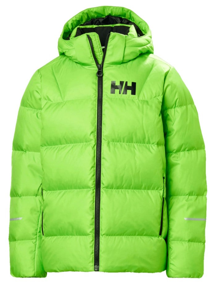 Helly Hansen Juniors’ Isfjord Down Winter Jacket 2.0 Dunjakke Børn - Parakeet Green 140 cm 10 år
