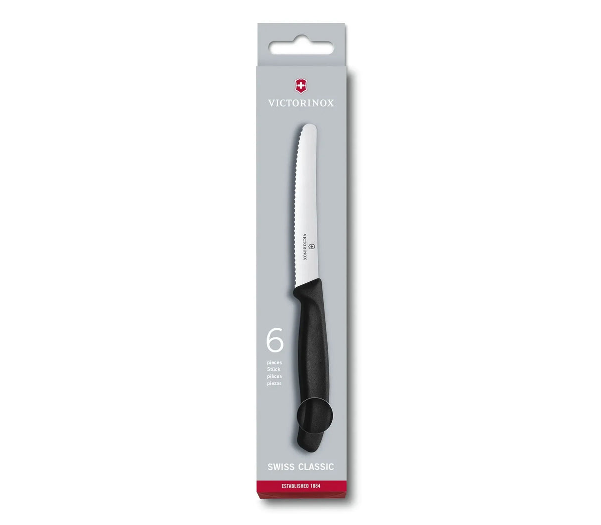 Victorinox Swiss Classic Tomat- og Bordkniv - 6 stk - Default Title