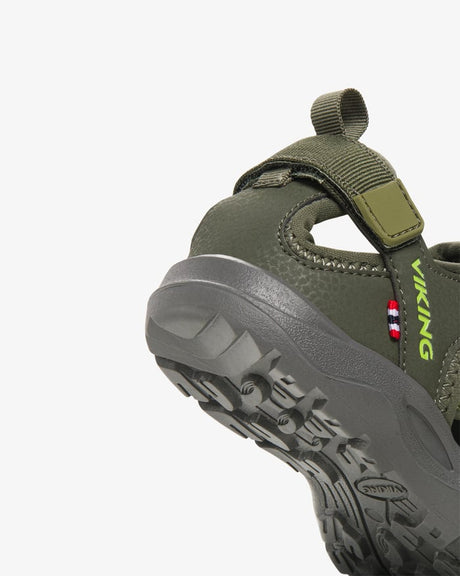 Viking Adventure Sandaler 2V Børn - Huntinggreen/Khaki -