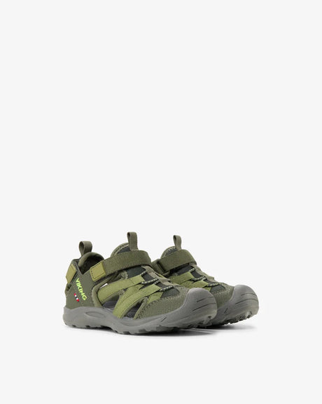 Viking Adventure Sandaler 2V Børn - Huntinggreen/Khaki -