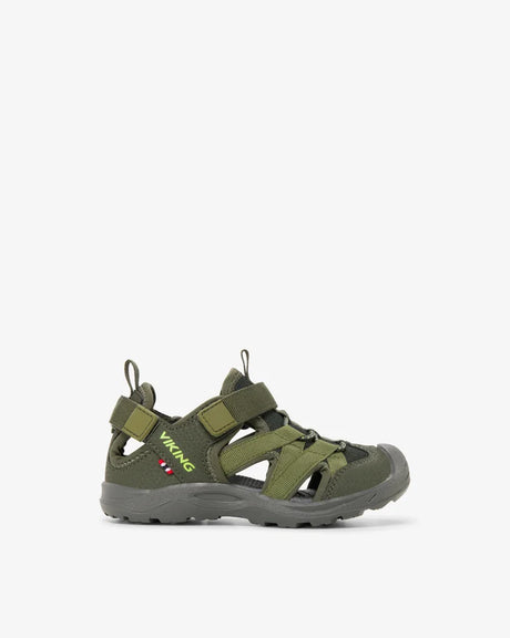 Viking Adventure Sandaler 2V Børn - Huntinggreen/Khaki - Huntinggreen Khaki