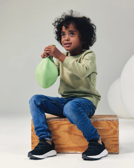 Viking Aery Jolt Low Sneakers Børn - Black/Charcoal -