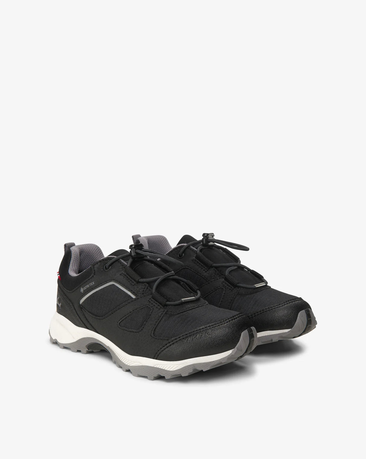 Viking Nator Low GTX Junior Sneaker Børn - Black / Granit - Black Granit