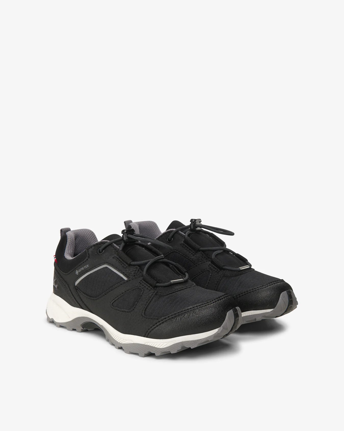 Viking Nator Low GTX Junior Sneaker Børn - Black / Granit - Black Granit