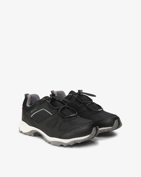 Viking Nator Low GTX Junior Sneaker Børn - Black / Granit - Black Granit