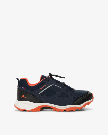 Viking Nator Low GTX Junior Sneaker Børn - Navy / Orange -