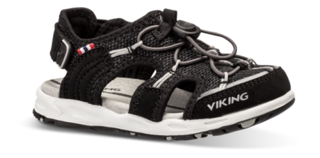 Viking Thrill II Sandaler Børn - Black / Grey -
