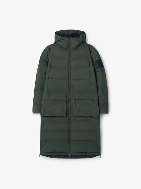 Cross Sportswear W Down Coat Dunfrakke Dame - Conifer - Conifer