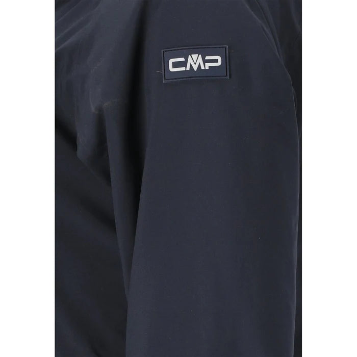 CMP Woman Jacket Fix Hood Skijakke Dame - Black Blue -