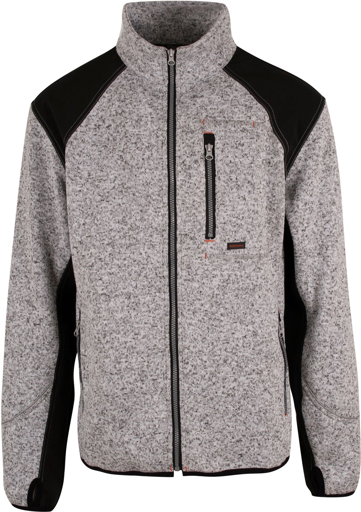 YOU Breckenridge Unisex Fleecejakke - Dame / Herre - Gråmeleret