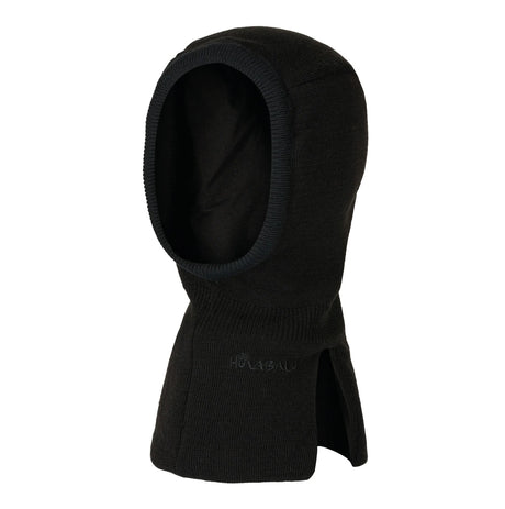 Hulabalu Basic Wool Balaclava - Sort - Sort