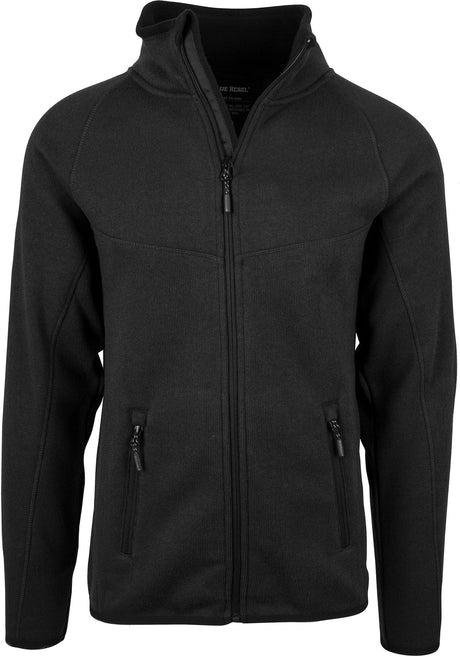 Blue Rebel Falcon Fleece Jakke / Trøje - Herre - Sort