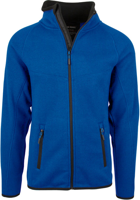 Blue Rebel Falcon Fleece Jakke / Trøje - Herre - Kornblå