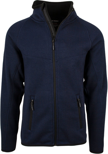 Blue Rebel Falcon Fleece Jakke / Trøje - Herre - Marine
