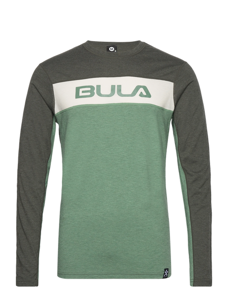 Bula Retro Merino Wool Crew Skiundertrøje Herre - Ivy - Ivy