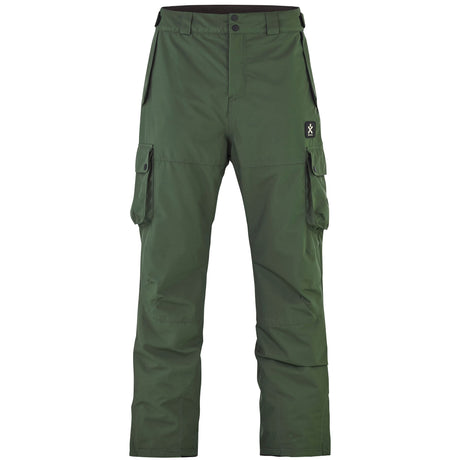 Bula Liftie Insulated Jacket & Pant Skisæt Herre - Black / Dolive -
