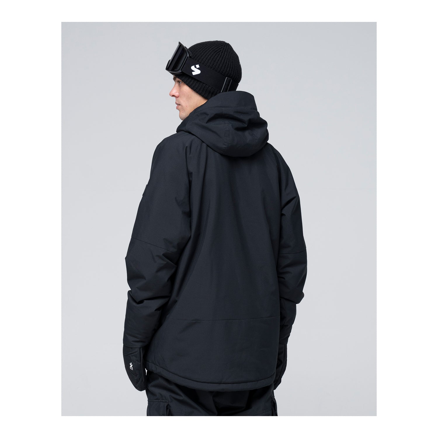 Bula Liftie Insulated Jacket & Bib Pant Skisæt Herre - Black / Dolive -