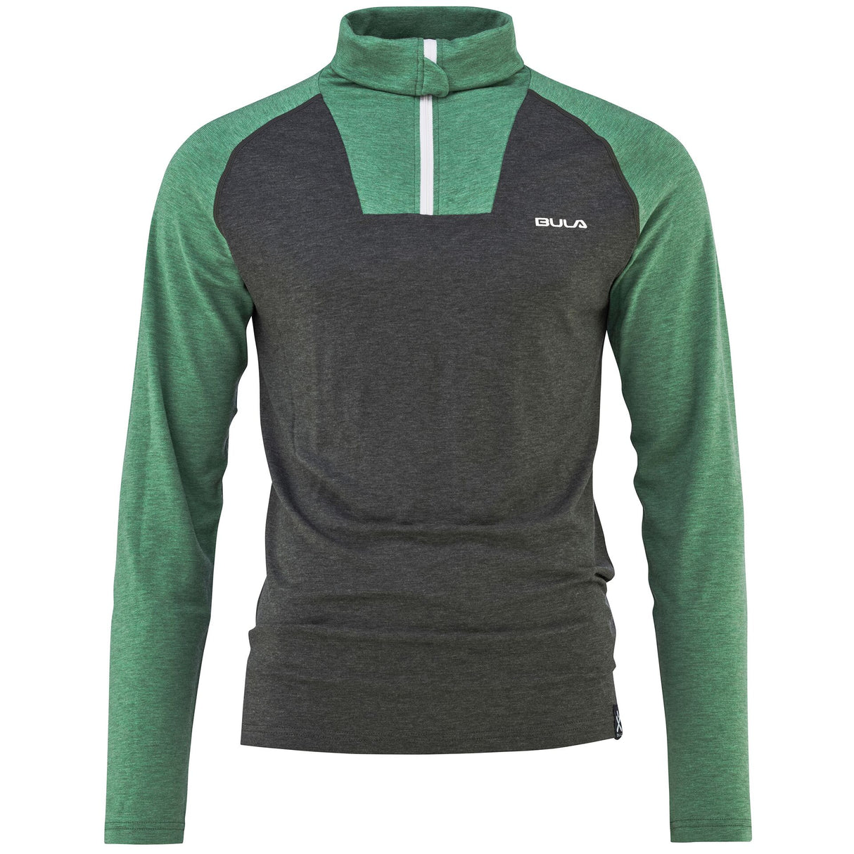 Bula Retro Merino Wool Halfzip Skiundertøj Sæt Herre - Ivy -