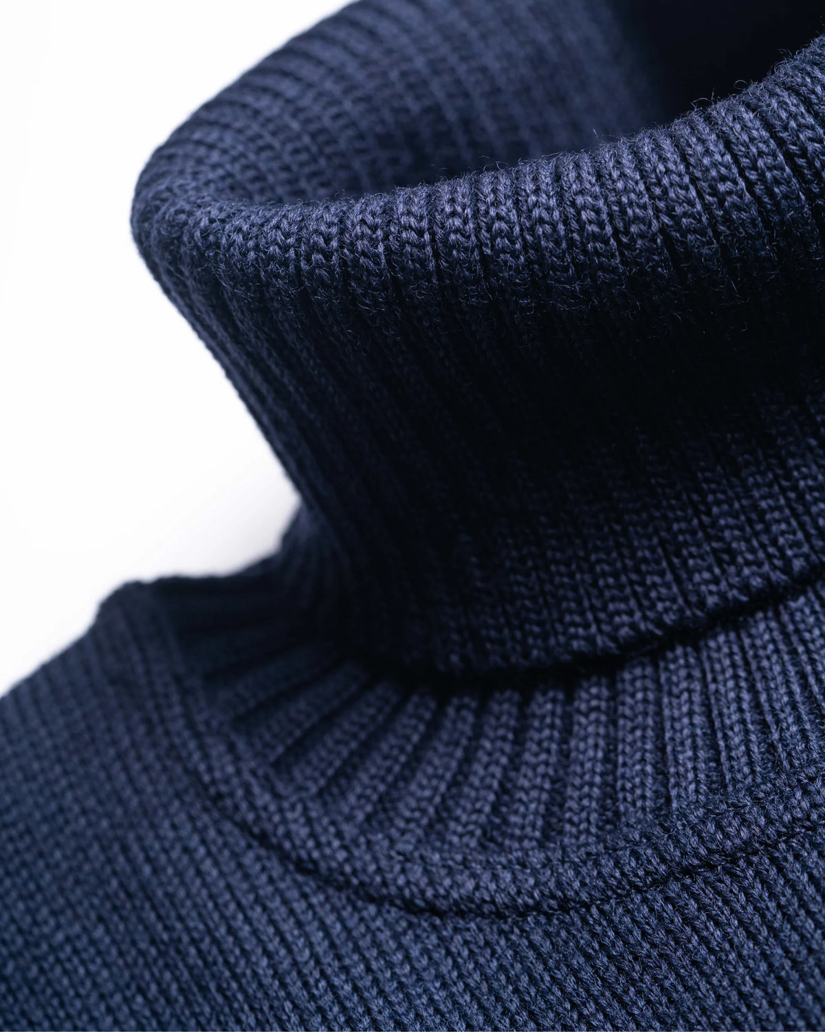 Clipper Saltum pullover med rullekrave Sømandstrøje Herre - Captain Navy