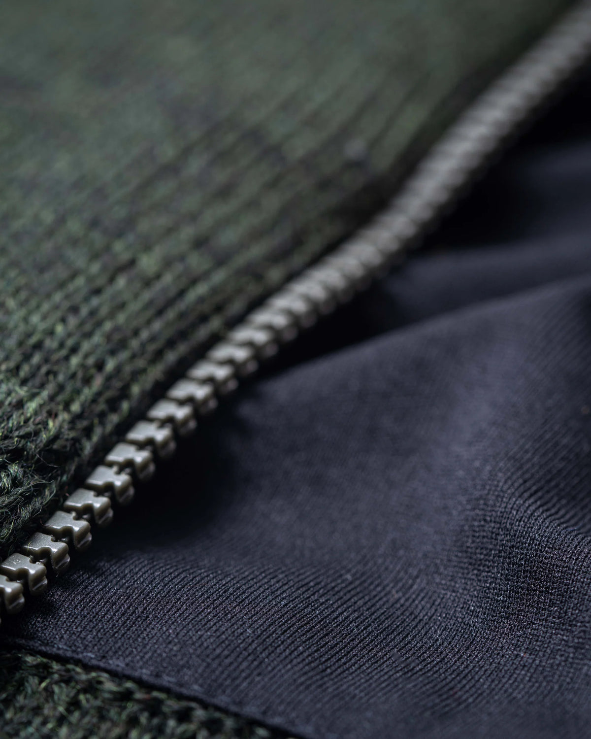 Clipper Saltum Windbreaker Cardigan Sømandstrøje - Olive Melange - - clipper-saltum-windbreaker-olive-melange-50936-61839_7