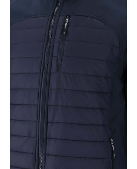 CMP Man Hybrid Jacket without hood Softshell-jakke Herre - Black Blue -
