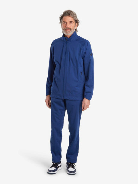 Cross Sportswear M Edge Jacket Golf Regnjakke Herre - Twilight Blue -
