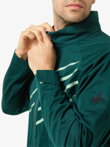 Cross Sportswear M Edge Jacket Golf Regnjakke Herre - Botanical Garden -