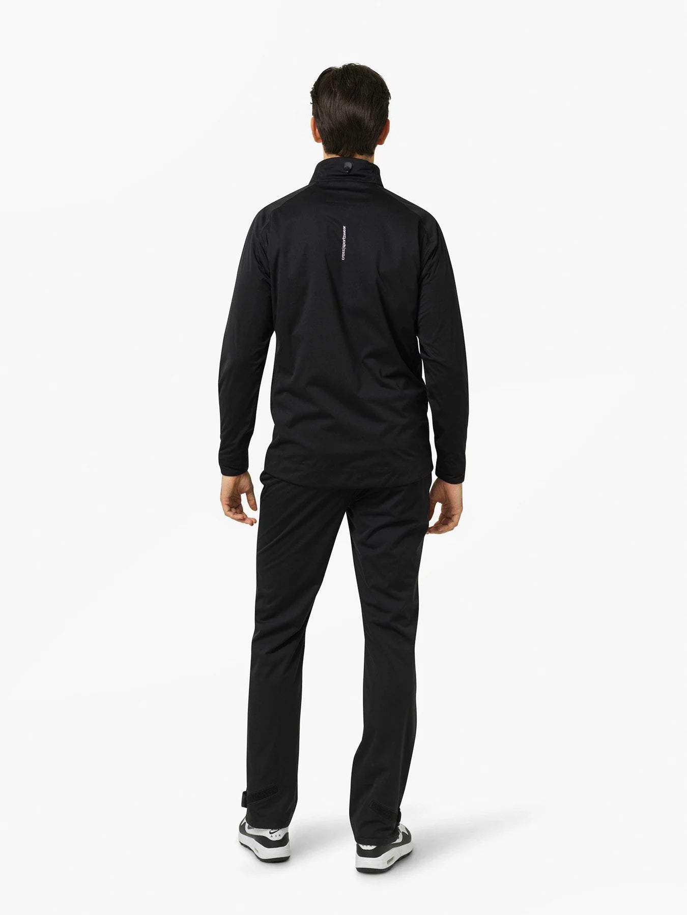 Cross Sportswear M Edge Jacket Golf Regnjakke Herre - Black -