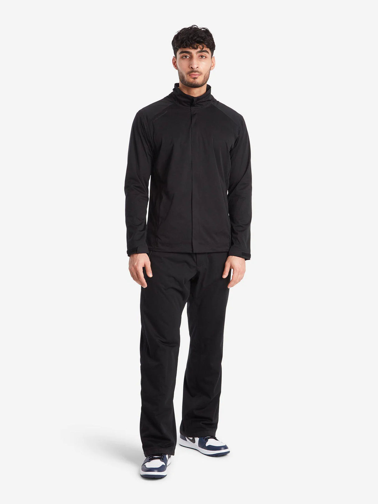 Cross Sportswear M Pro Jacket Golf Regnjakke Herre - Black -