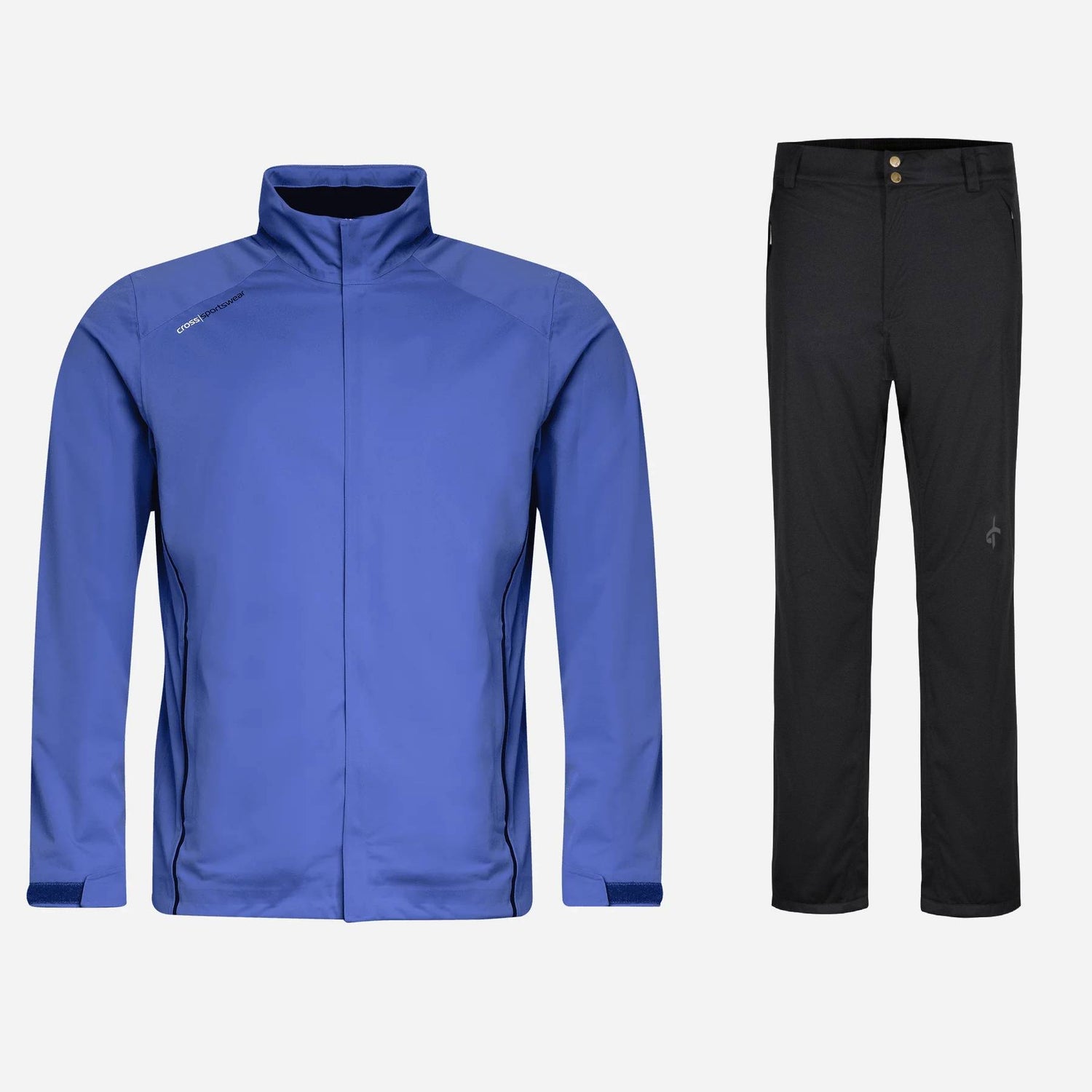 Cross Sportswear M Pro Golf Regnsæt Herre - Amparo Blue / Black - XXXL