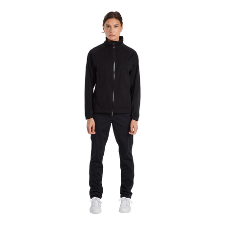 Cross Sportswear W Edge Jacket Golf Regnjakke Dame - Black -