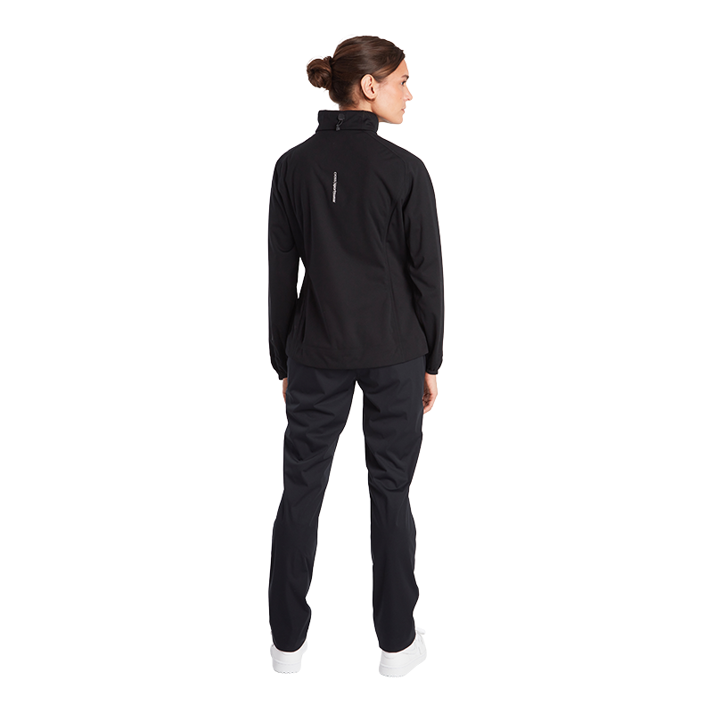 Cross Sportswear W Edge Jacket Golf Regnjakke Dame - Black -