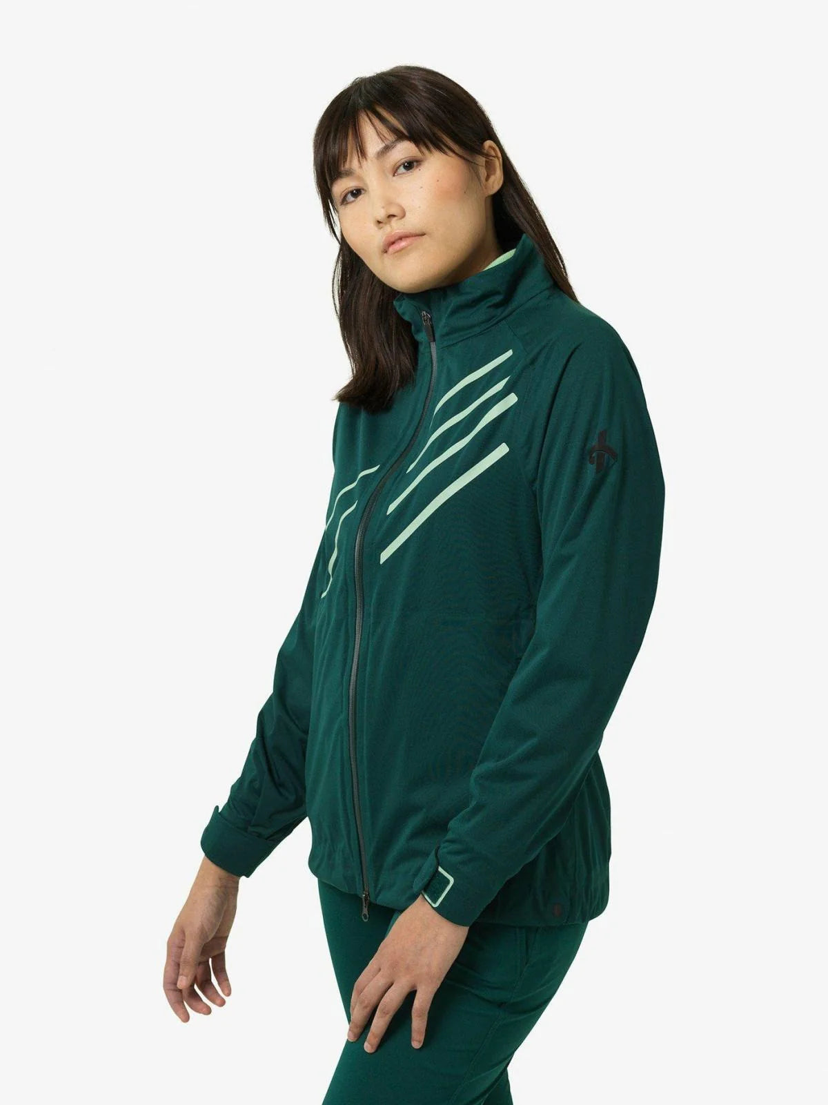 Cross Sportswear W Edge Jacket Golf Regnjakke Dame - Botanical Garden -