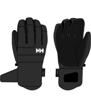 Helly Hansen Unisex HH Alpine Gloves Handsker Dame Herre - Black