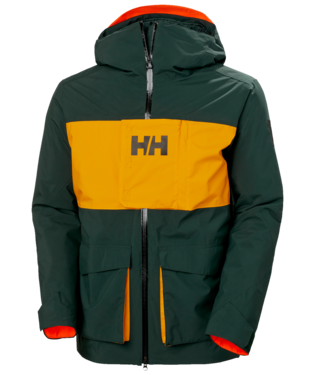 Helly Hansen Unisex ULLR D Insulated Ski Jacket - Darkest Spruce