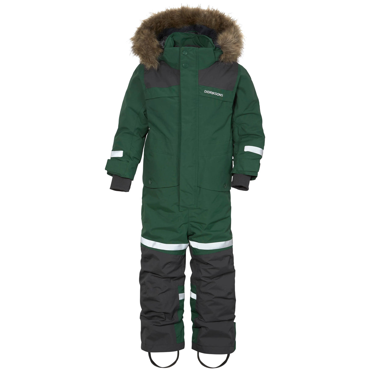 Didriksons Bjärven Kids' Coverall Flyverdragt Børn - Evening Green - Evening Green